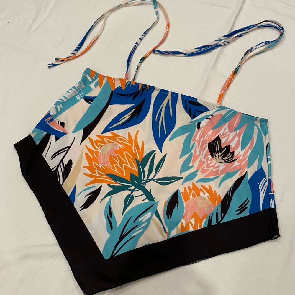 Floral Print Camisole Top